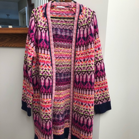 Long knitted cardigan - Picture 1 of 3